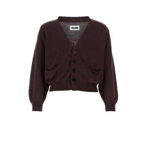 Magliano Men Aubergine Cotton Cardigan
